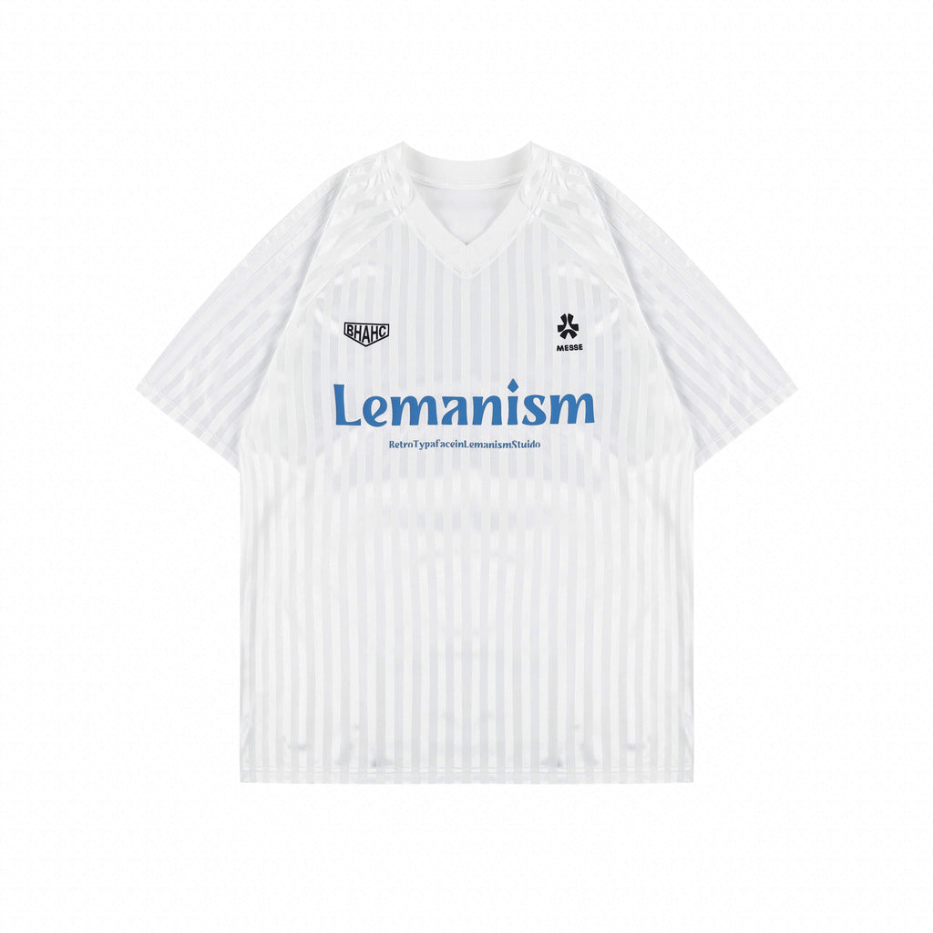 lemanism_Striped_Football_Jersey_V-neck_Raglan_Men's_Polyester_Short_Sleeve_T-shirts_MISSTT