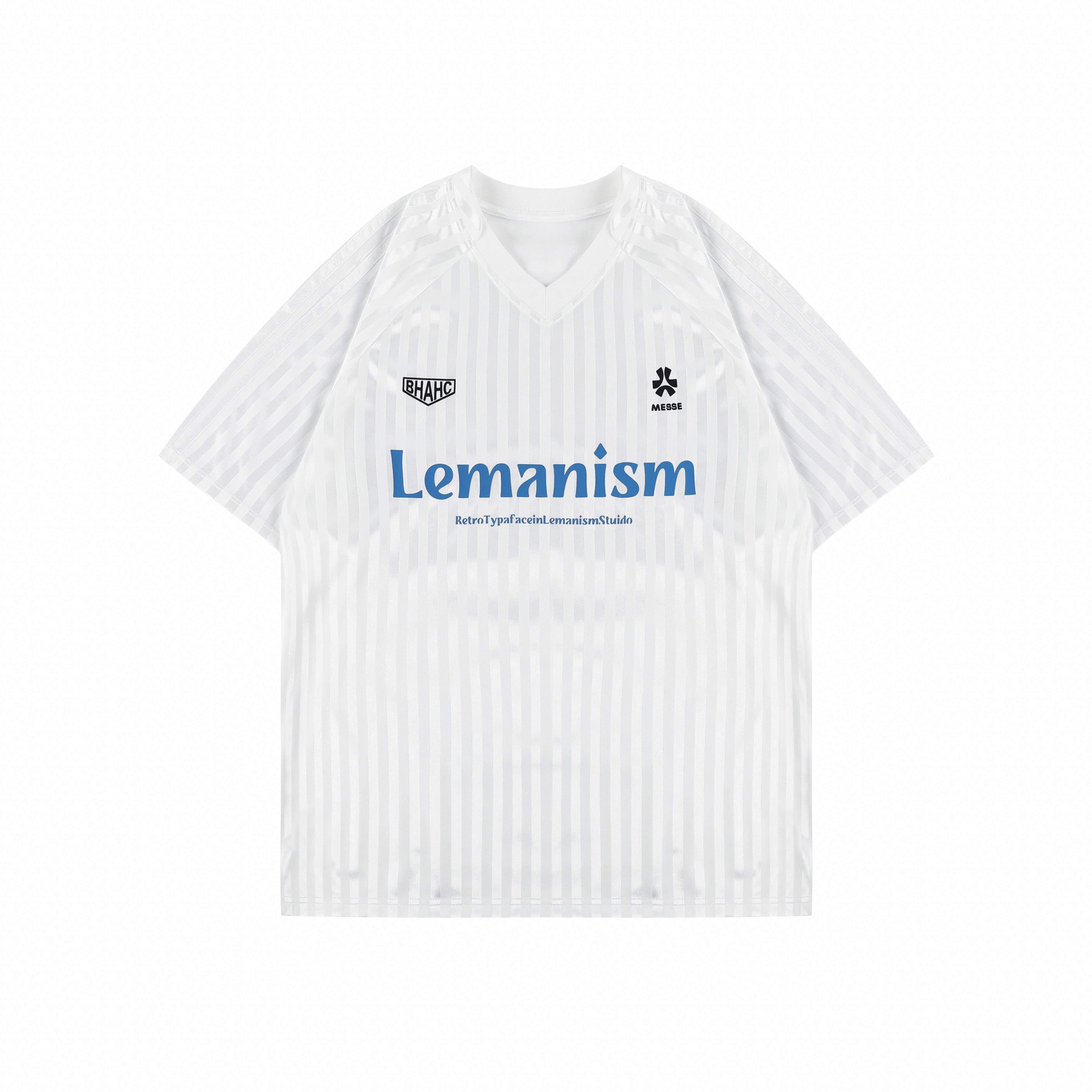 lemanism_Striped_Football_Jersey_V-neck_Raglan_Men's_Polyester_Short_Sleeve_T-shirts_MISSTT