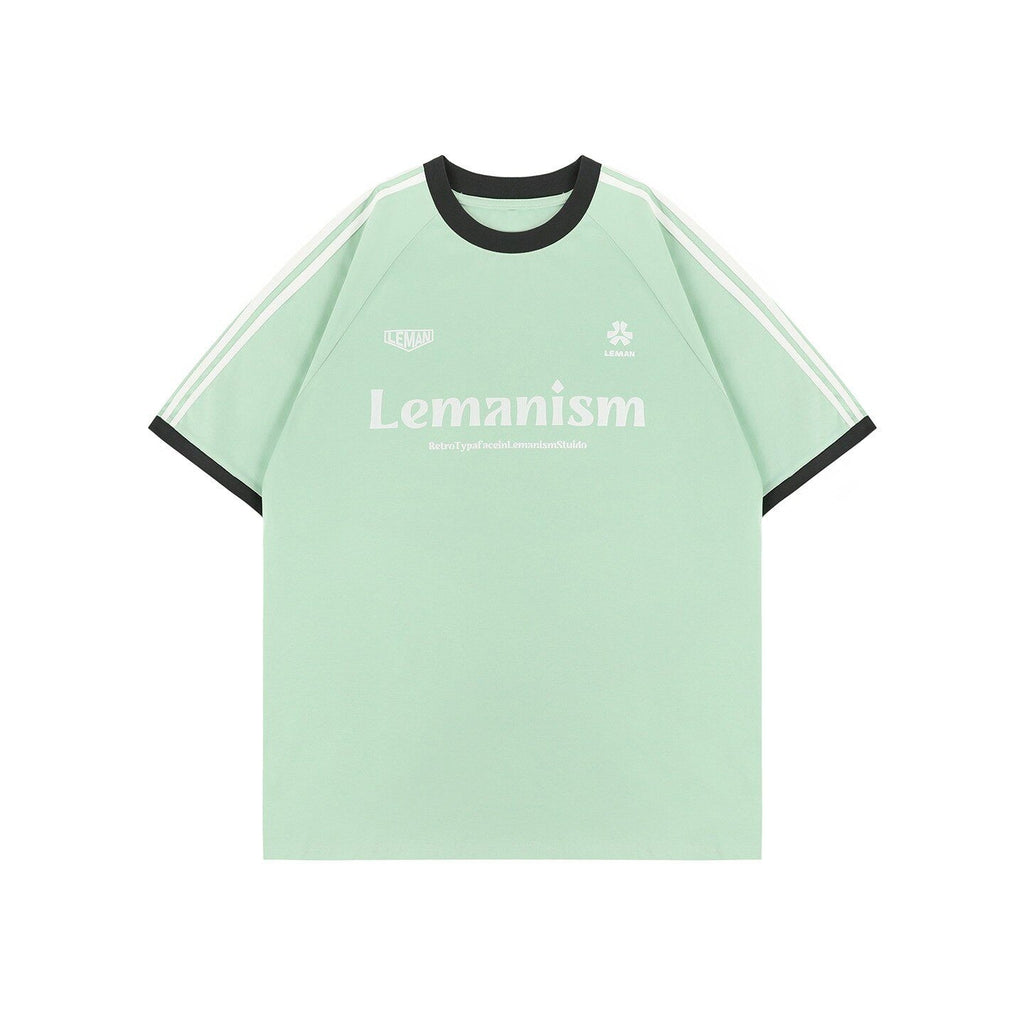 lemanism_Striped_Printed_Raglan_Loose_Fit_Men's_Cotton_Blend_Short_Sleeve_T-shirts_MISSTT