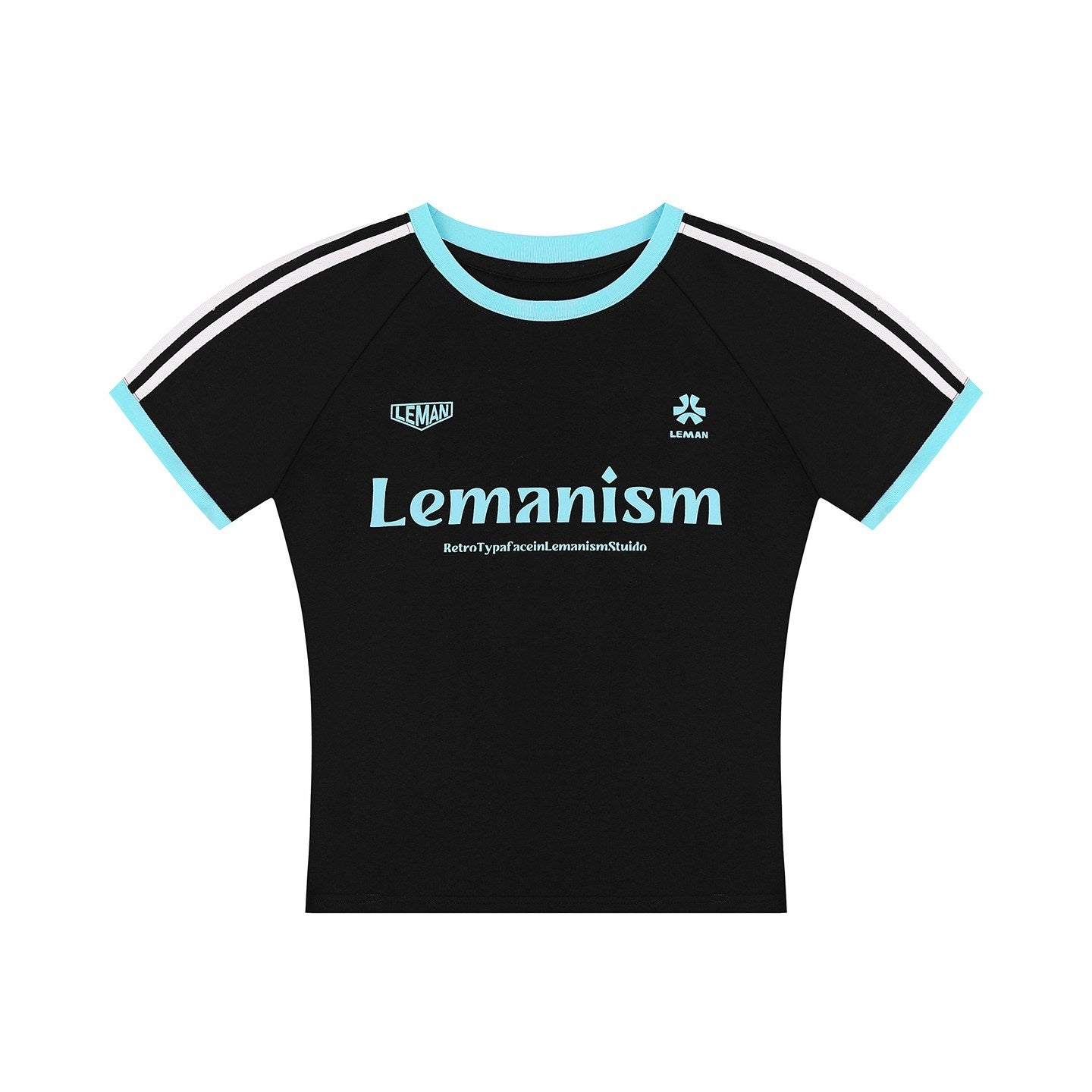 lemanism_Striped_Printed_Raglan_Loose_Fit_Men's_Cotton_Blend_Short_Sleeve_T-shirts_MISSTT