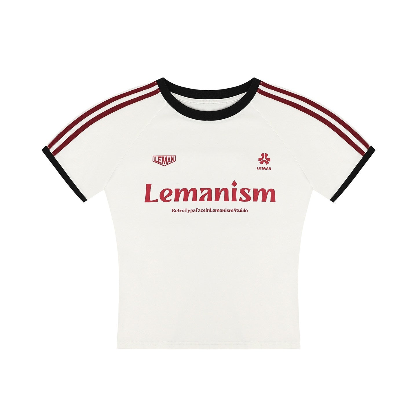 lemanism_Striped_Printed_Raglan_Loose_Fit_Men's_Cotton_Blend_Short_Sleeve_T-shirts_MISSTT