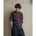 soknot_Artistic_Polka_Dot_Crew_Neck_Loose_Fit_Men's_Short_Sleeve_T-shirts_MISSTT
