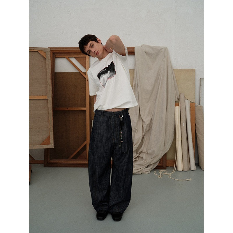 soknot_White_Graphic_Print_Versatile_Casual_Men's_Pure_Cotton_Basic_T-shirts_MISSTT